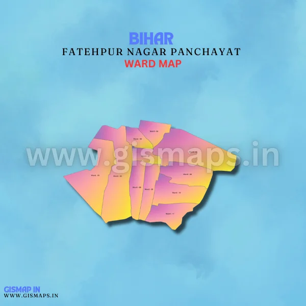 Fatehpur Nagar Panchayat Ward Map